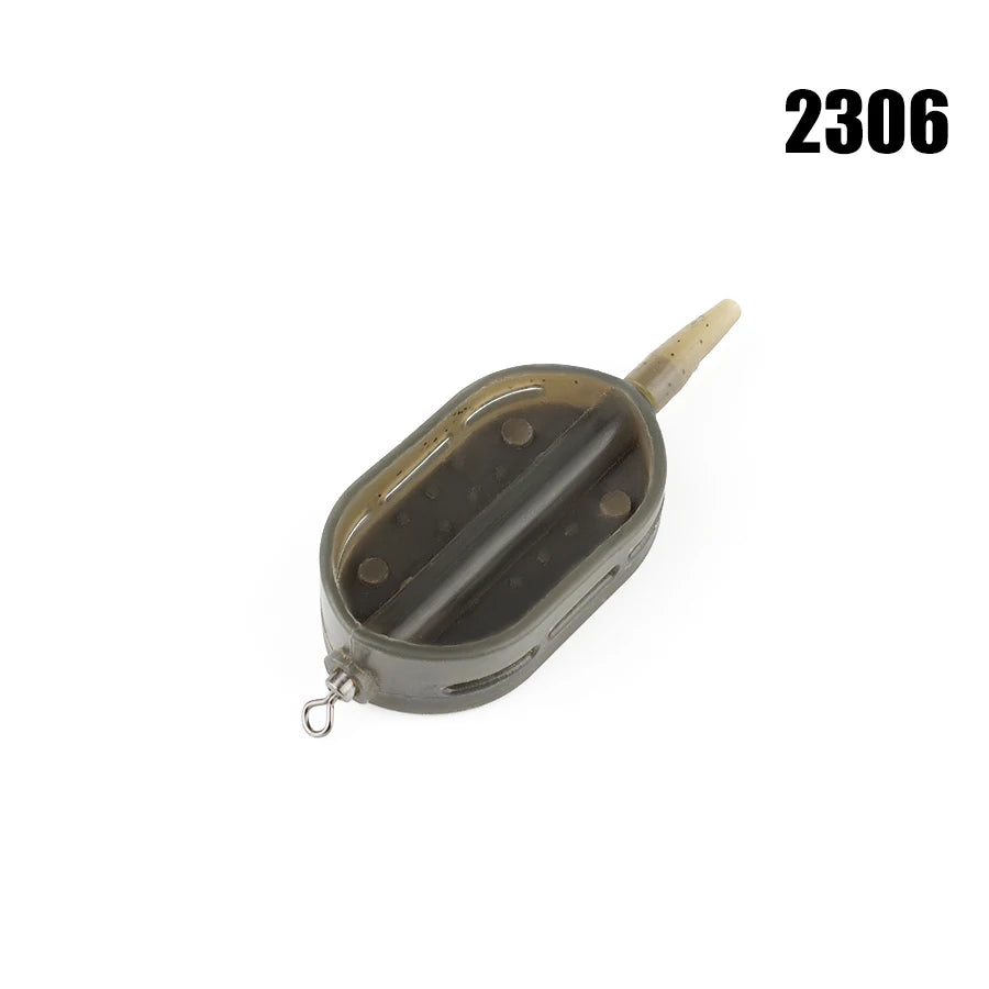 W.P.E Carp Fishing Accessories Method Feeder 40g-80g Rig Hair Europe Carp Fish Group Hook Rig Carp Fishing Feeder Tackle