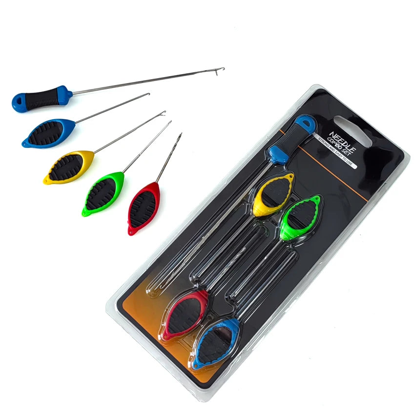 Carp Fishing Needle Set - 5 Piece Rig Tool Combo