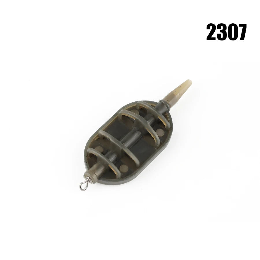 W.P.E Carp Fishing Accessories Method Feeder 40g-80g Rig Hair Europe Carp Fish Group Hook Rig Carp Fishing Feeder Tackle