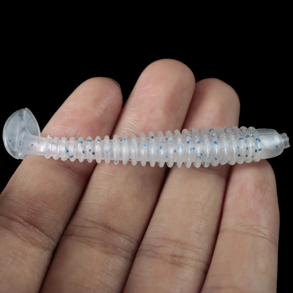 10pcs/lot Fishing soft Lures Worm Grubs T Tail Wobblers Artificial 5cm 6cm 7cm Bait Jigging Rubber Carp Fish Fishing Tackle