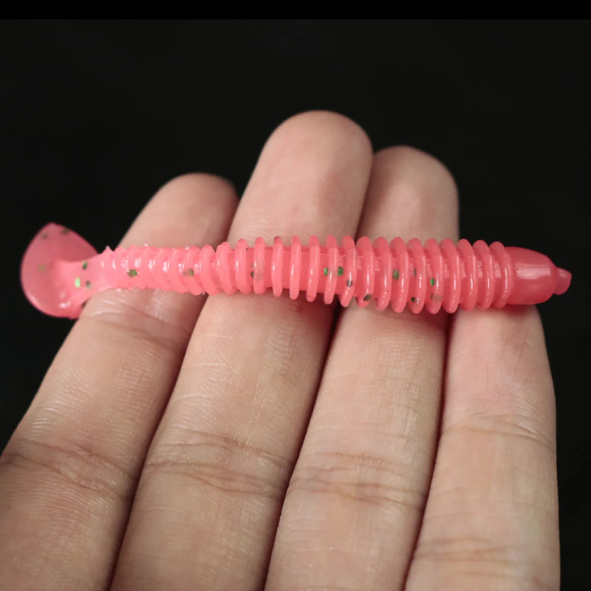10pcs/lot Fishing soft Lures Worm Grubs T Tail Wobblers Artificial 5cm 6cm 7cm Bait Jigging Rubber Carp Fish Fishing Tackle