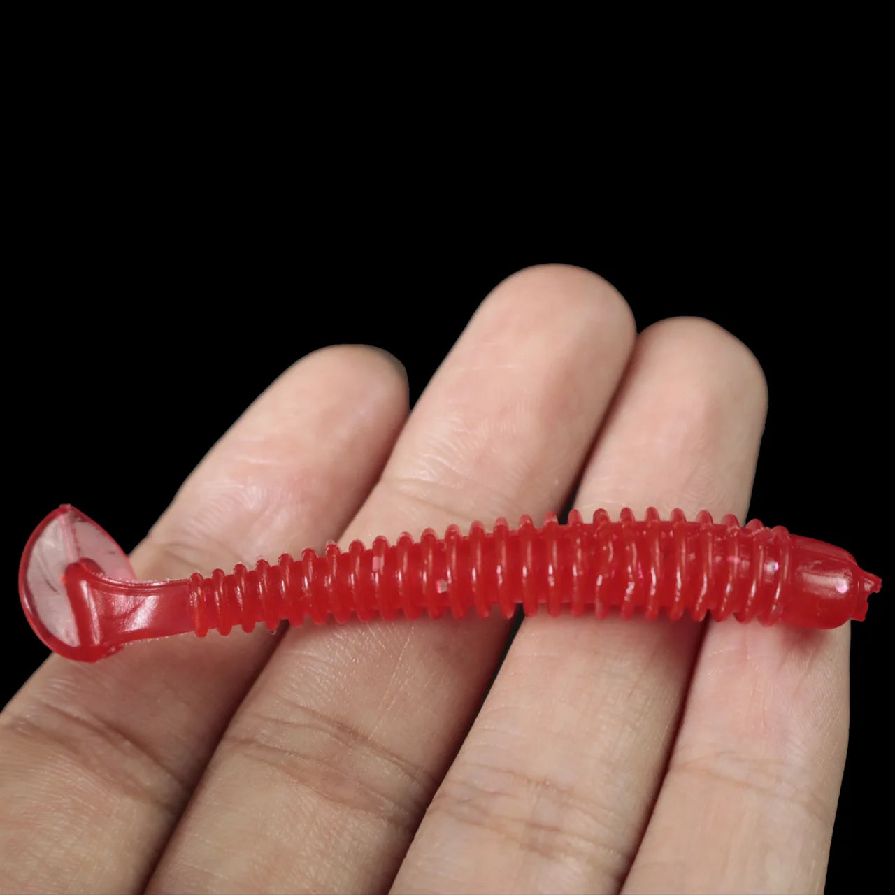 10pcs/lot Fishing soft Lures Worm Grubs T Tail Wobblers Artificial 5cm 6cm 7cm Bait Jigging Rubber Carp Fish Fishing Tackle