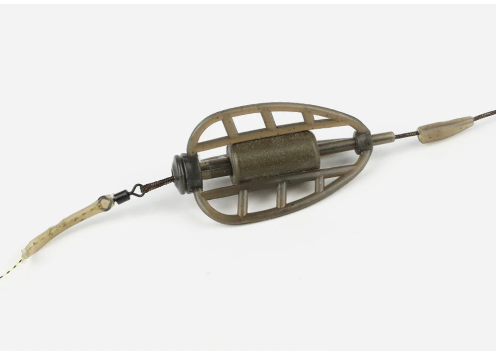 W.P.E Carp Fishing Accessories Method Feeder 40g-80g Rig Hair Europe Carp Fish Group Hook Rig Carp Fishing Feeder Tackle