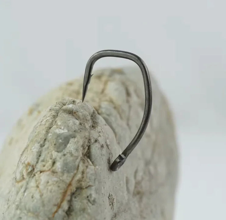 Premium PTFE Coated Carp Fishing Hooks - 500 Pack Bulk