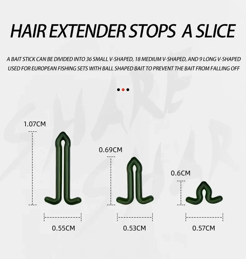 5/10Pcs Carp Fishing Tackle Carp Fishing Hair Rig Stops Boilie Bait Stoppers Extender Accessory for Carp Coarse Fishing Tools