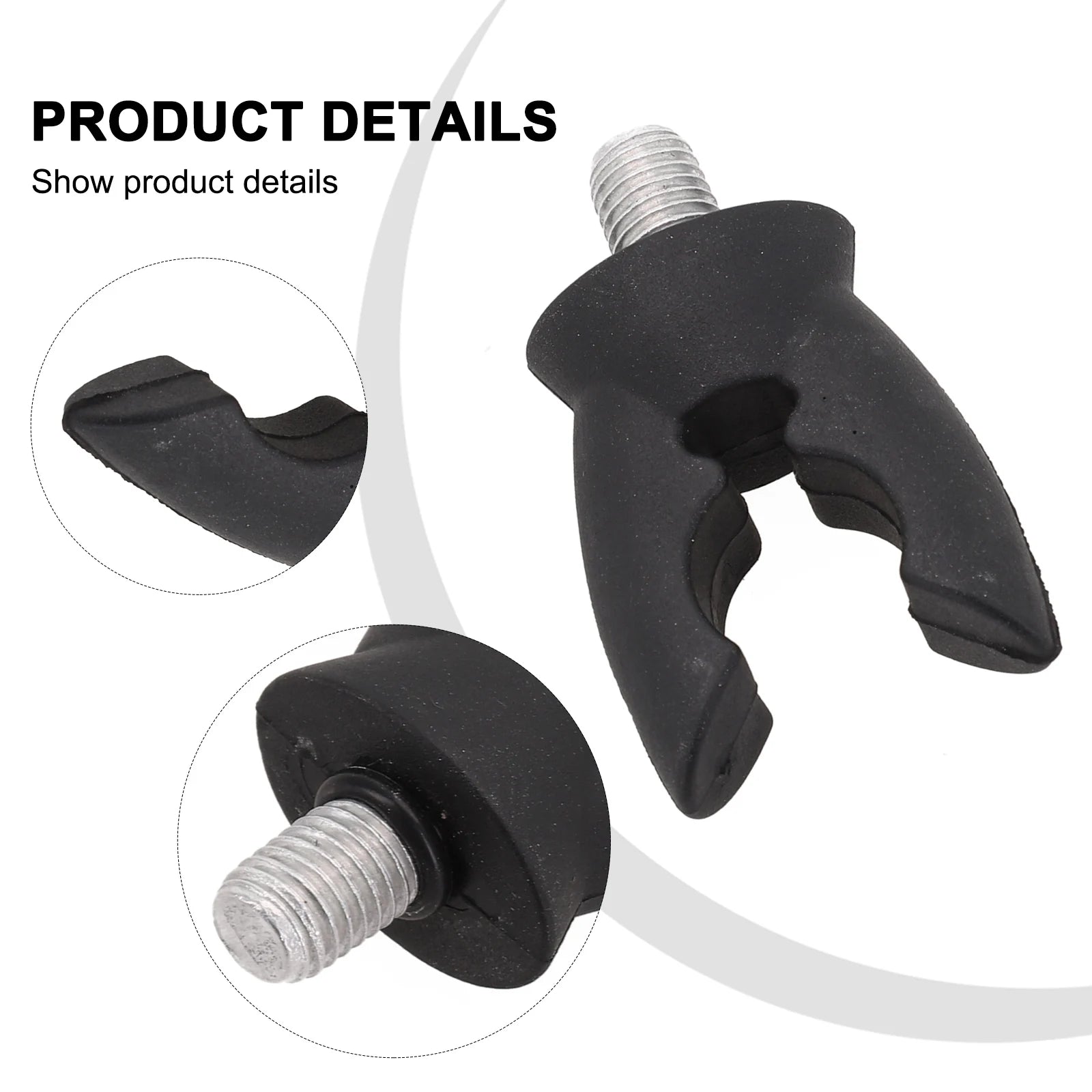 Carp Fishing Rubber Butt Rod Rest Head Gripper Grips Anti-Slip Pole Holder For Head Fishing Rod Holder Carp Fishing Accessories