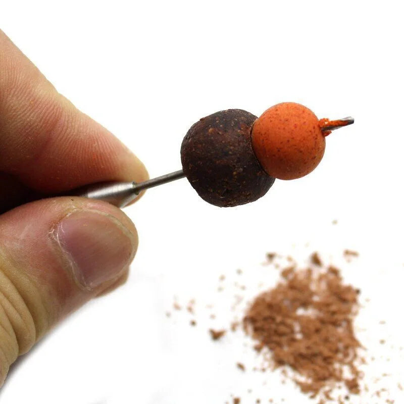 Carp Fishing Snowman Bait Drill to Fast Set up Snowman Rig Pop up Boilies for Carp Fishing Terminal Tackle Carp Fishing Tool