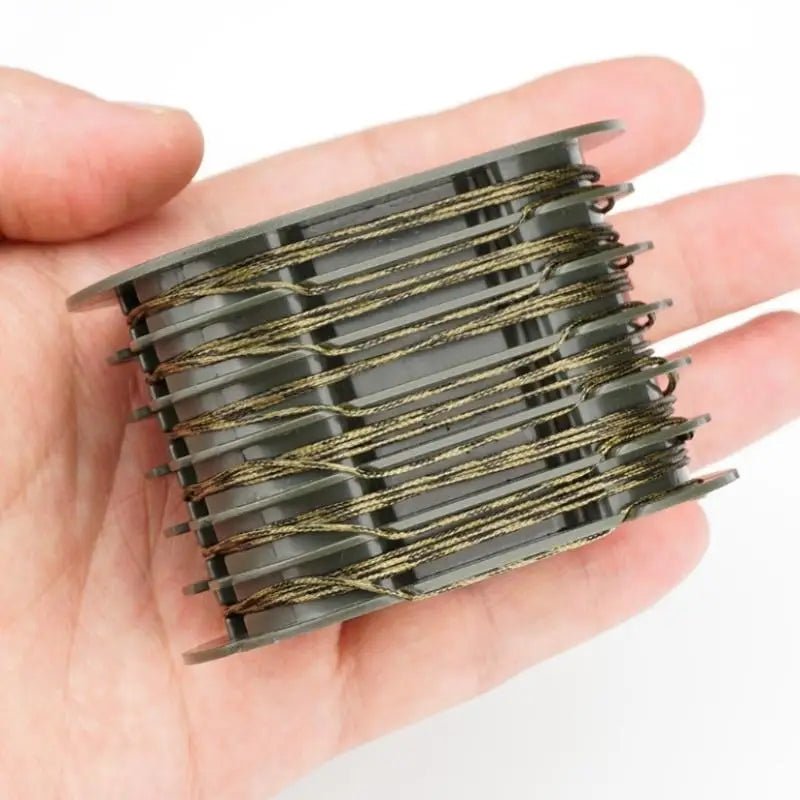 Carp Fishing Line Braided Lead Core Carp Leader Line Leadcore Storage For Carp Rig Chod Helicopter Rig Tackle