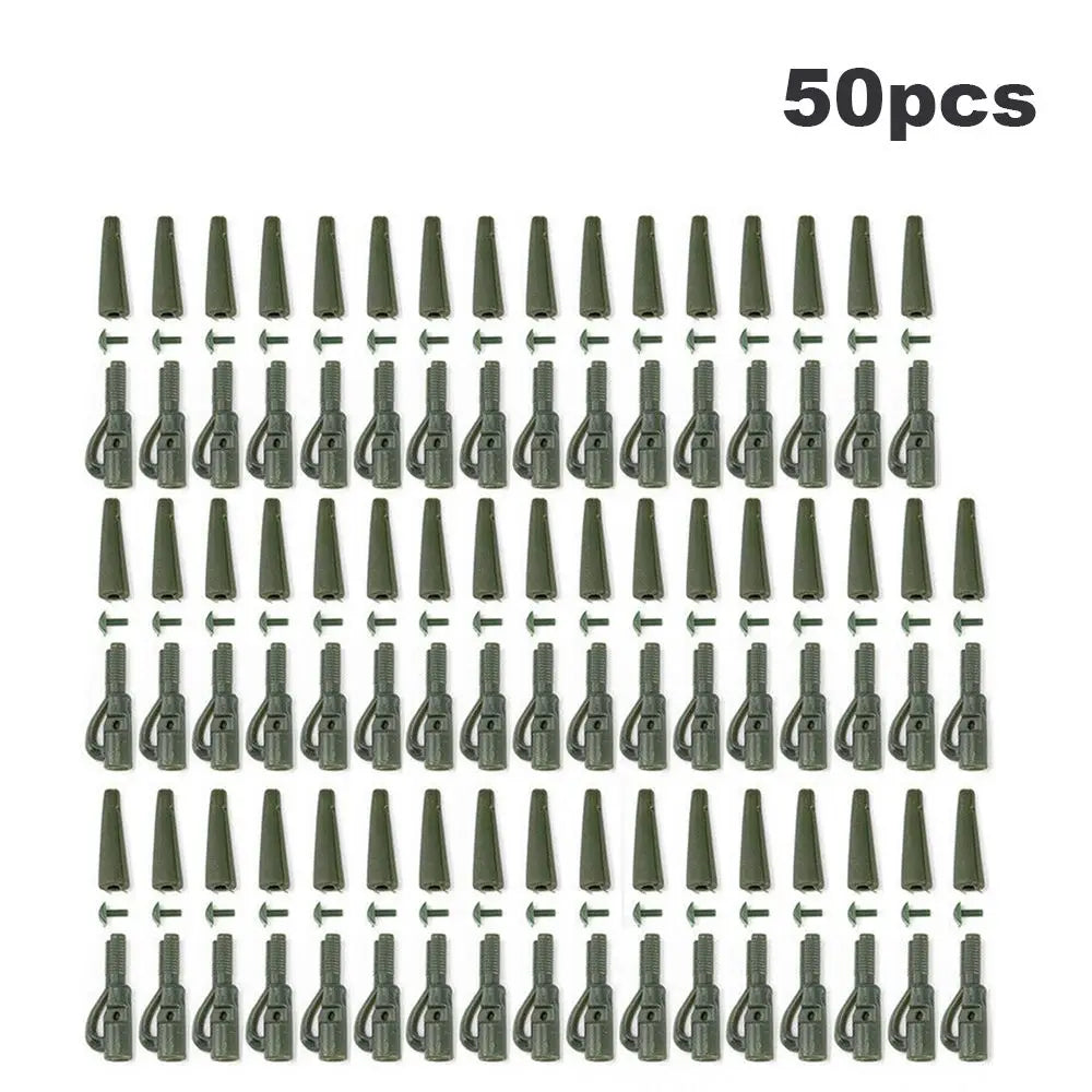 Carp Fishing Accessories Carp Rig Tubes Tail Rubbers Lead Clips Fishing Tackle Fishing Terminal