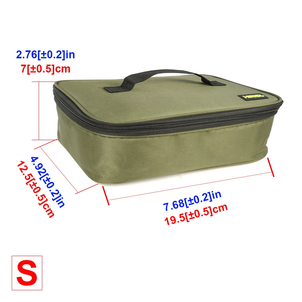 Hirisi Multi-Purpose Carp Fishing Bag - PVC Oxford Material, Fish Reel & Lure Storage Fishing Accessories W123