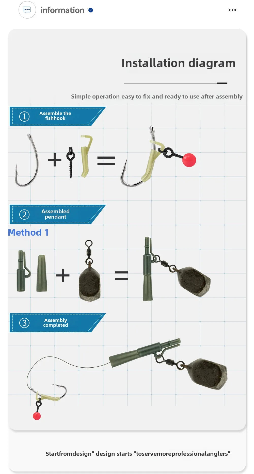 European carp fishing set, float anti-bottom fishing method, sea rod carp wild fishing, carp fishing accessories