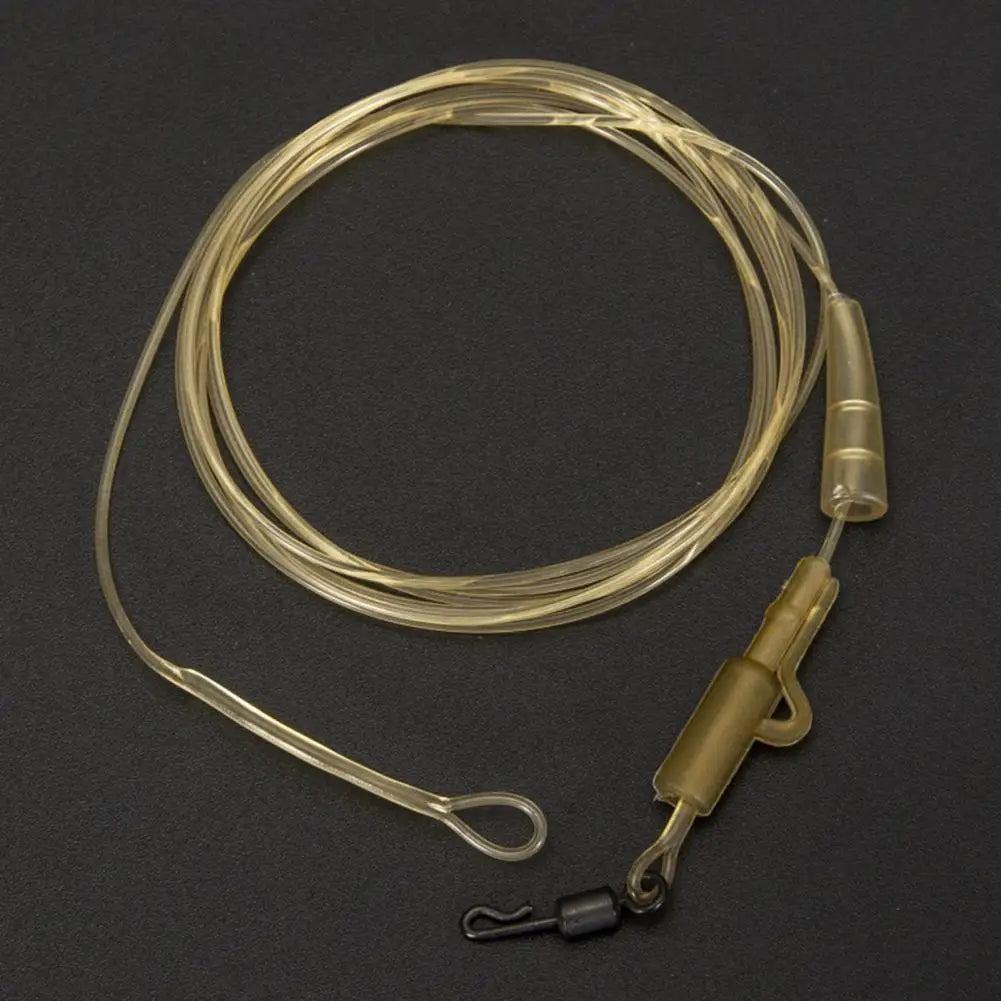 100cm 45LB Carp Fishing Leader Transparent Buffer Leader Line Floating Fly Line Fluorocarbon Leader Line Fishing Tool Supplies