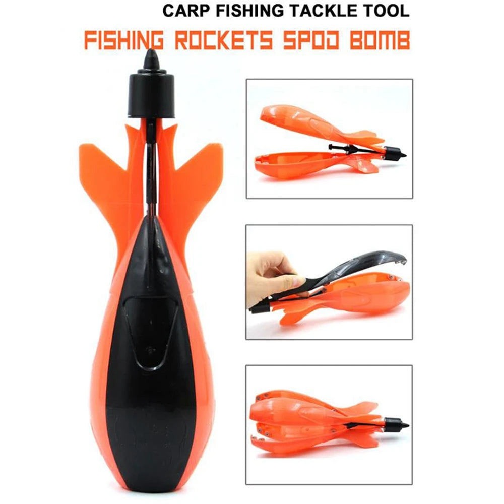 Carp Fishing Rocket Feeder - Spod Bait Float System