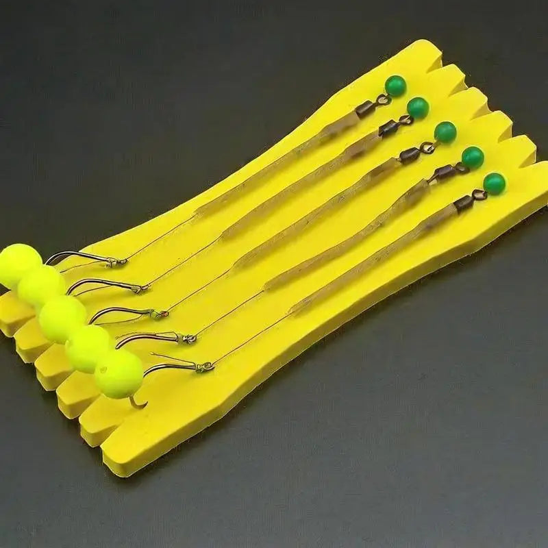5pcs/ set Carp Fishing Group with Built- in Bead Hook, European Carp Fishing Method, Sea Pole Casting