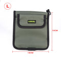 Hirisi Fishing Rig Bag Tackle Accessory Storage Bag for Carp Fishing Tackle Rigs Wallet Hair Rigs Transparent Carry Bag