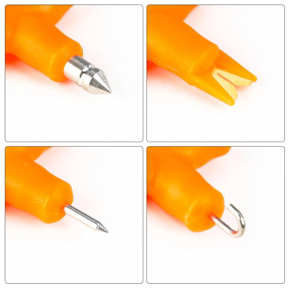 4-in-1 Carp Fishing Rig Tool - Braid Stripper & Knotter