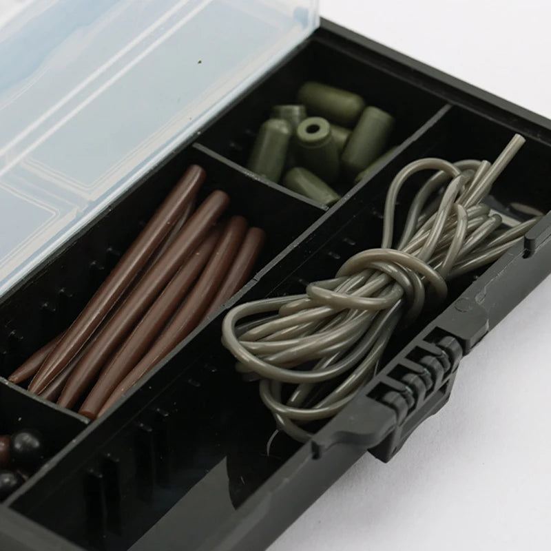 173PCS Fishing Tackle Fishing Accessories Carp Fishing Rigs Swivel Snap Double-Sided Style Carp Fishing Rigs Carp