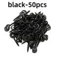 Carp Fishing Boilie Screws - 50pcs with Solid Rings