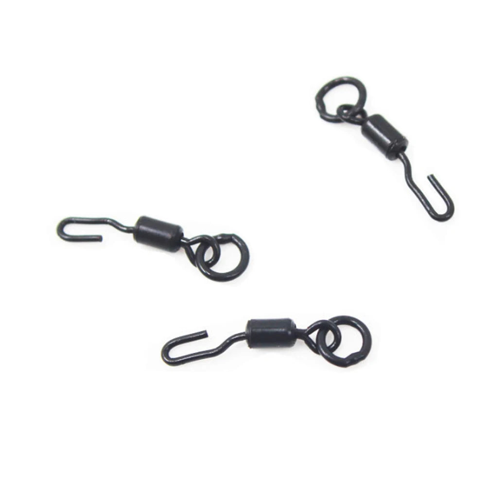 Fishing Chod 20Pcs for Carp Rig Rig Tackle Micro Hook Spinner Swivels for Ronnie Rig Spinner Rigs Swivel Tackle