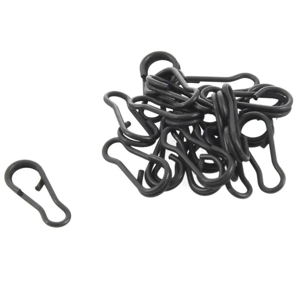 Matte Black Rolling Swivels - Carp Fishing Connectors