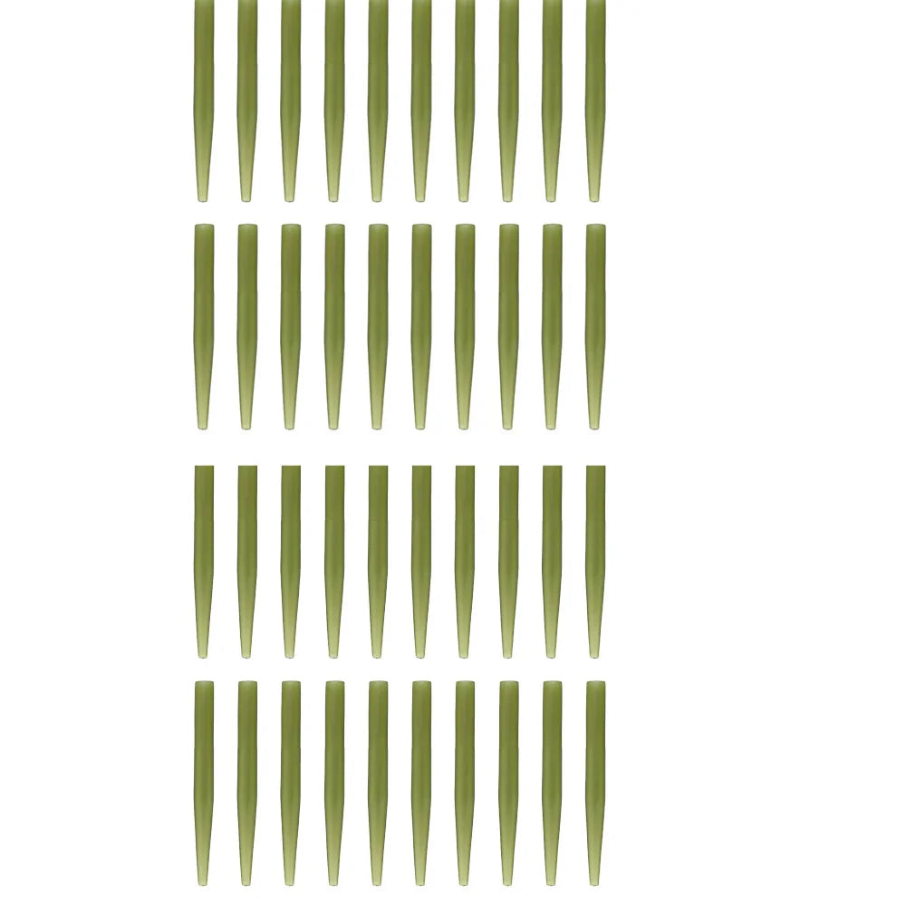 Hirisi 20/40pcs Carp Fishing Rubber Sleeves Anti Tangle Fishing Terminal Tackle AH005 Carp Fishing Accessories