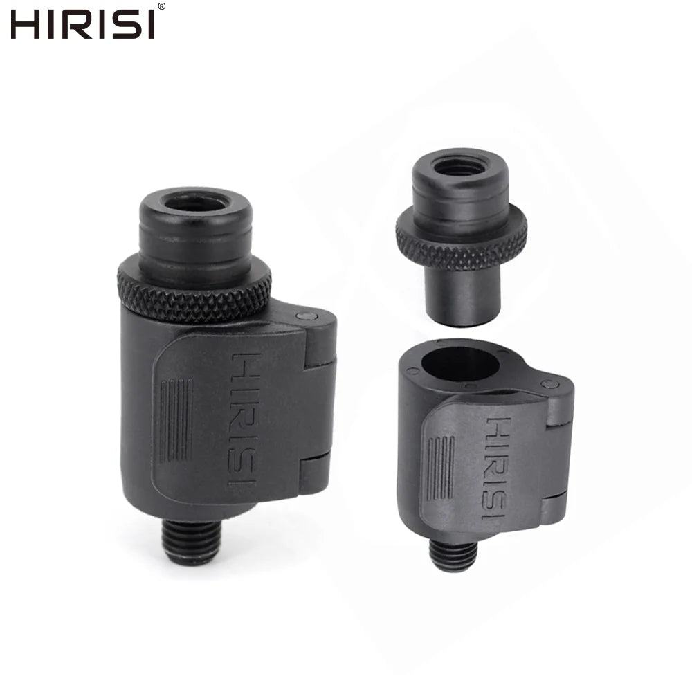 Hirisi Aluminium Carp Fishing Quick Change Connector For Carp Fishing Alarms Rod Pod Bank Sticks AQ211