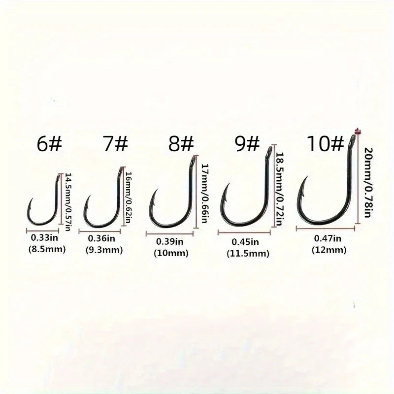 5pcs/ set Carp Fishing Group with Built- in Bead Hook, European Carp Fishing Method, Sea Pole Casting