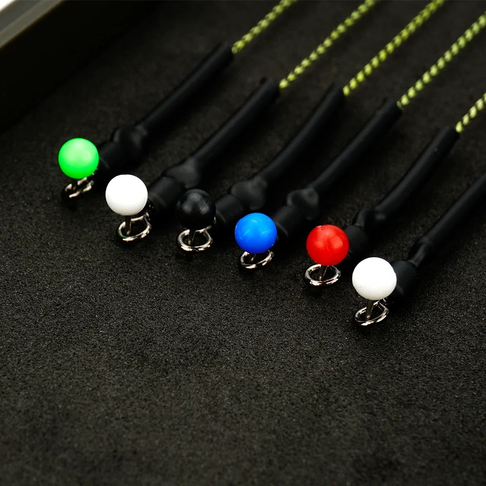 Hirisi Carp Fishing Tackle Box Stiff Hair Rig Board with Pins Carp Fishing Rig Box Wallet Rig Storage Box Fishing Accessories