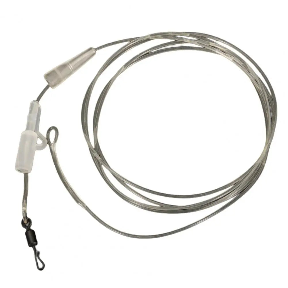 100cm 45LB Carp Fishing Leader Transparent Buffer Leader Line Floating Fly Line Fluorocarbon Leader Line Fishing Tool Supplies