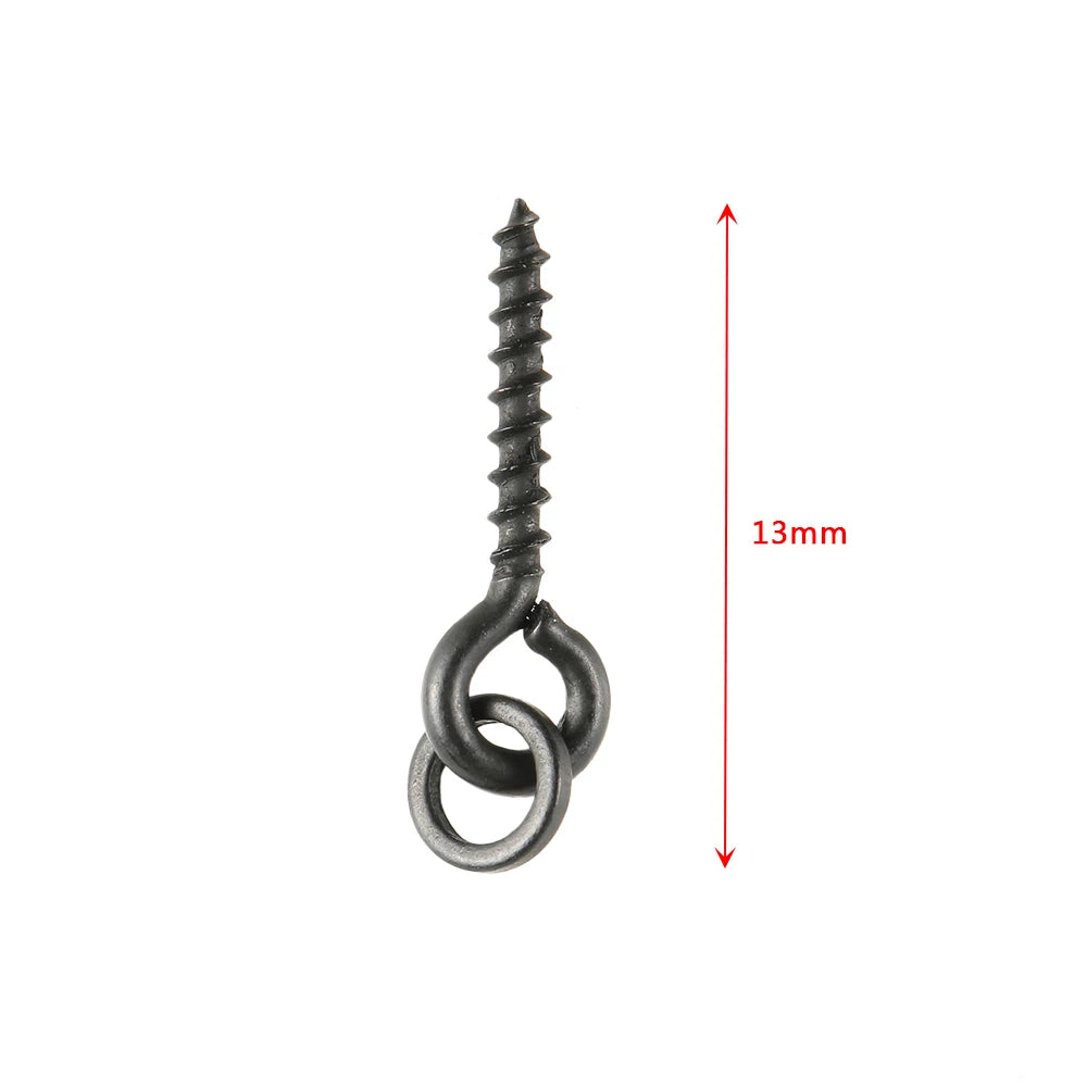 Threaded Boilie Bait Screws for Carp Hair Rigs Hooks Carp Fishing Terminal Tackle repairing screw