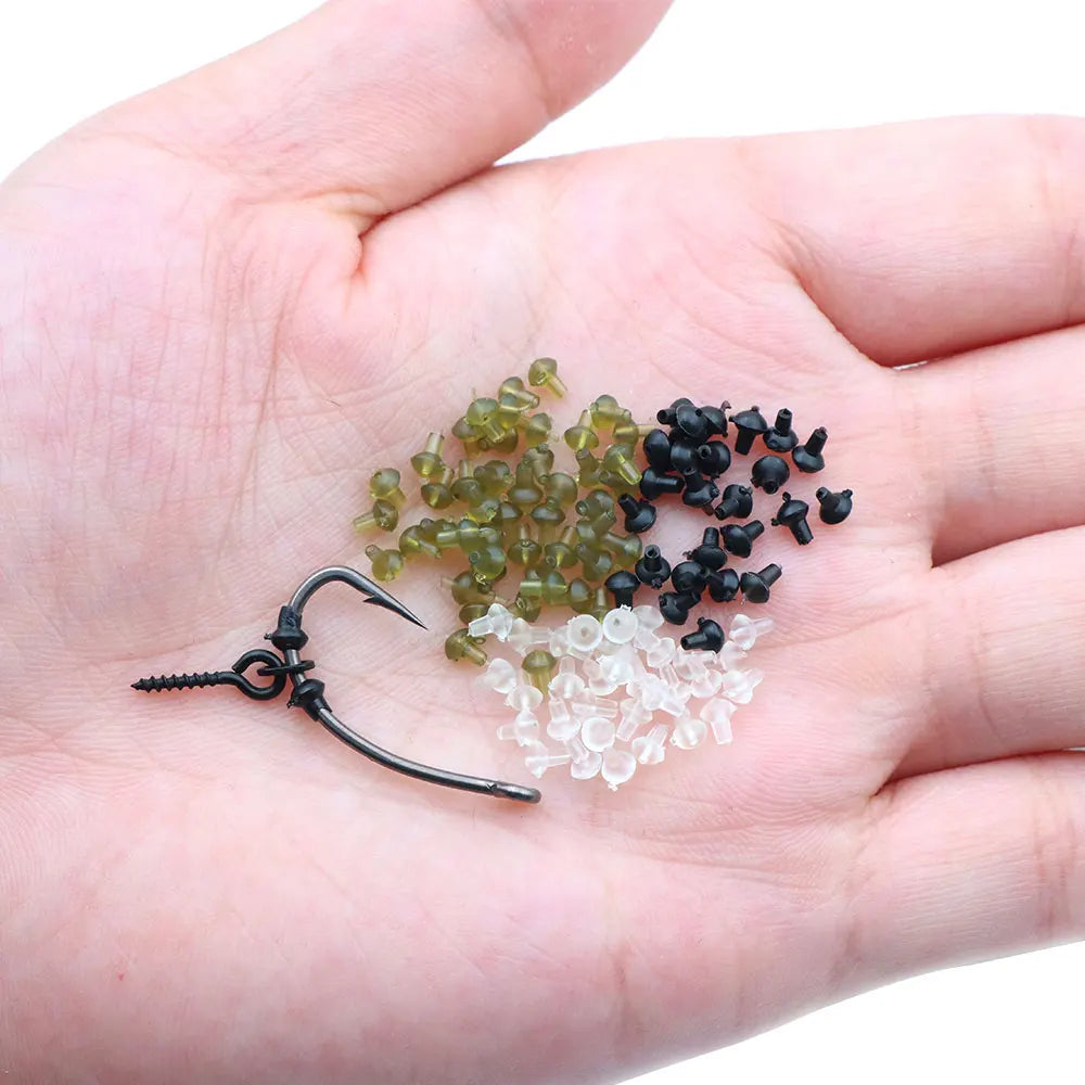 Carp Fishing Tackle Kit Bait Boilie Screws Fishing Hook Bead For Method Feeder Fishing Hair Rig Ronnie Rig Accessories Set