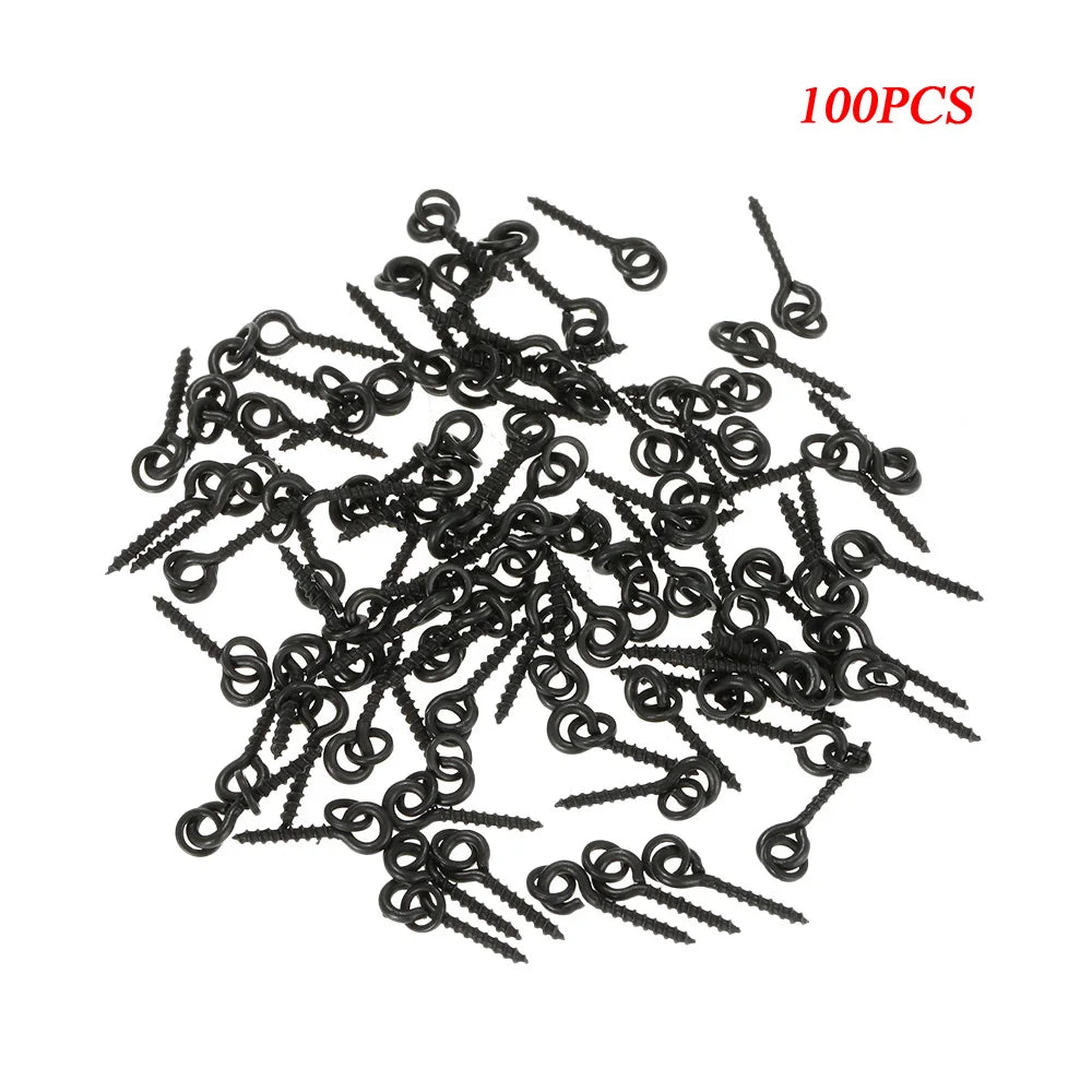Threaded Boilie Bait Screws for Carp Hair Rigs Hooks Carp Fishing Terminal Tackle repairing screw