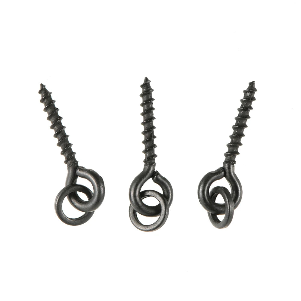 Threaded Boilie Bait Screws for Carp Hair Rigs Hooks Carp Fishing Terminal Tackle repairing screw