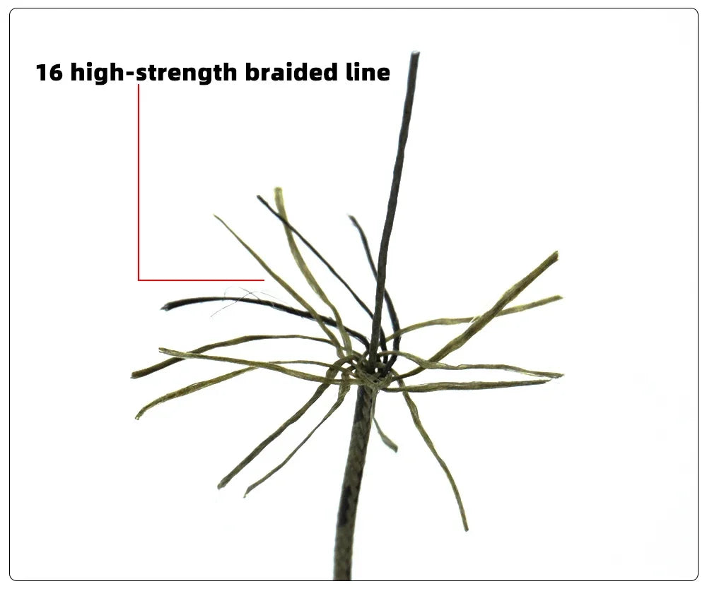 3x Carp Fishing Lead Core with Helicopter Rigs Braided Fishing Line for Carp Rig Lead Clips