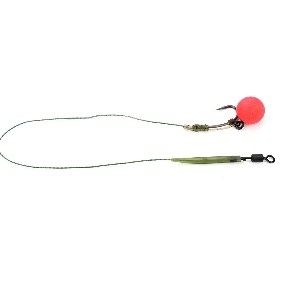 Hirisi 20/40pcs Carp Fishing Rubber Sleeves Anti Tangle Fishing Terminal Tackle AH005 Carp Fishing Accessories