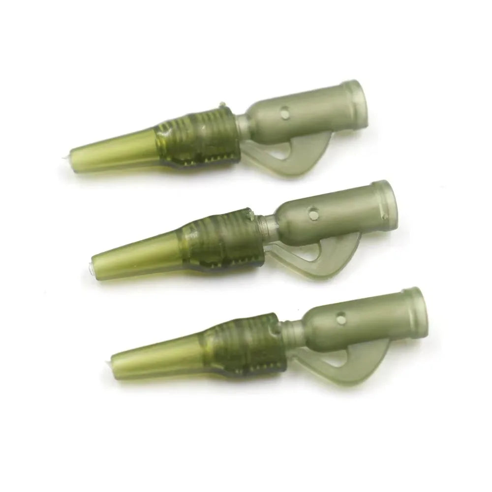 40PCS/lot Carp Fishing Accessories Lead Clip Quick Change Swivel Tail Rubber Anti Tangle Sleeves for Carp Rigs Fishing Tackle
