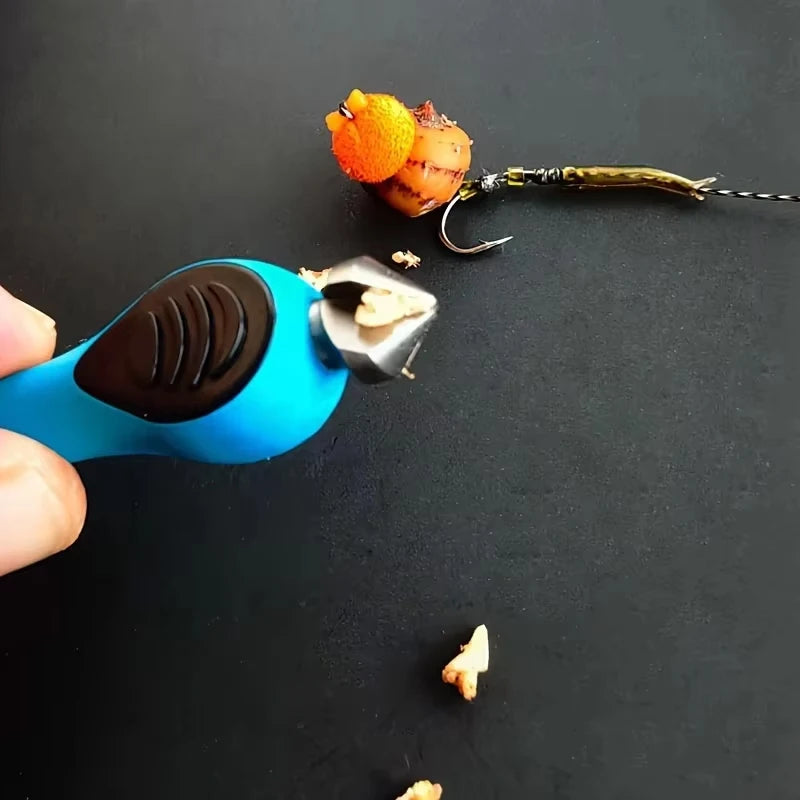 Carp Bait Tool Kit, Includes Bait Punch Drill Barbed Needle Marble, Complete Set for Carp Fishing Bait Preparation & Boilie Rig