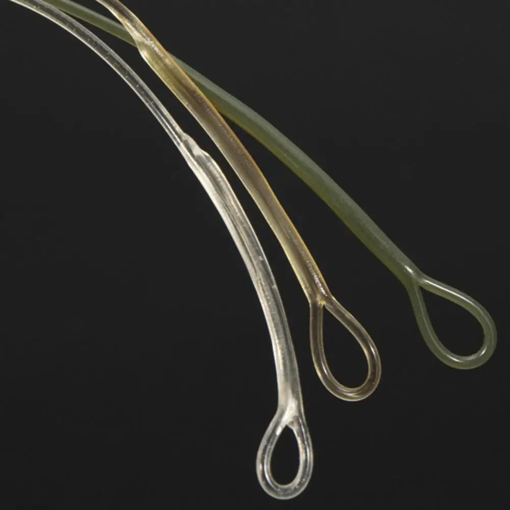 100cm 45LB Carp Fishing Leader Transparent Buffer Leader Line Floating Fly Line Fluorocarbon Leader Line Fishing Tool Supplies