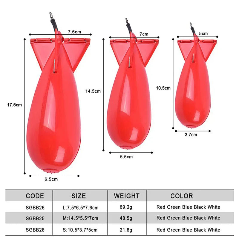 Carp Fishing Spod Rocket - Spring Loaded Bait Launcher