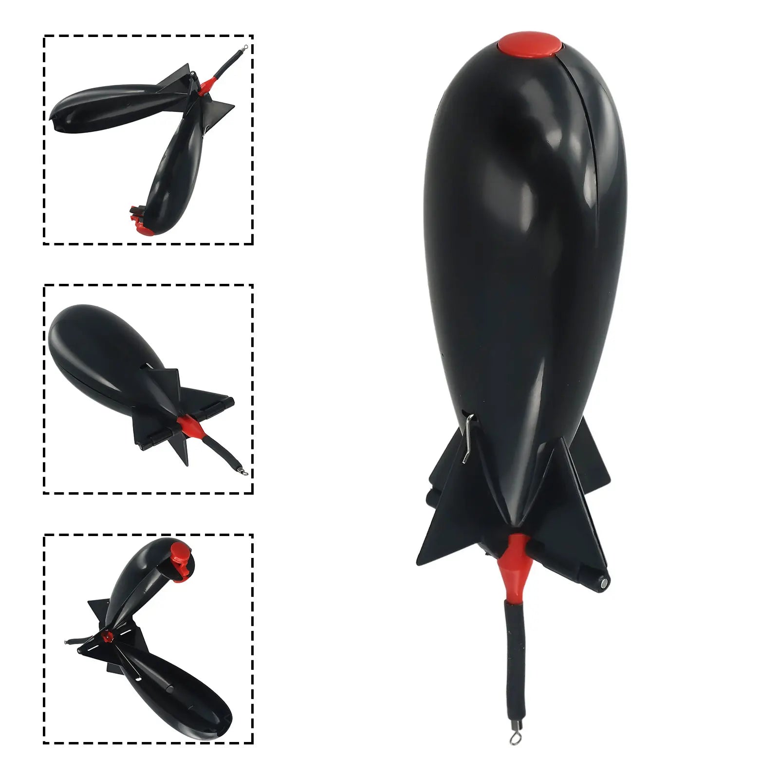 Carp Fishing Rocket Feeder - Spod Bomb Bait Holder