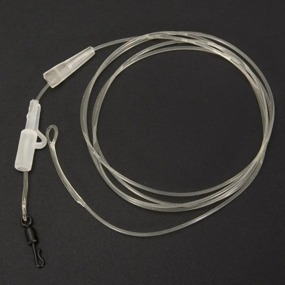 100cm 45LB Carp Fishing Leader Transparent Buffer Leader Line Floating Fly Line Fluorocarbon Leader Line Fishing Tool Supplies