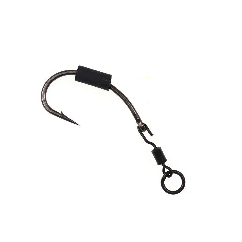 Fishing Chod 20Pcs for Carp Rig Rig Tackle Micro Hook Spinner Swivels for Ronnie Rig Spinner Rigs Swivel Tackle