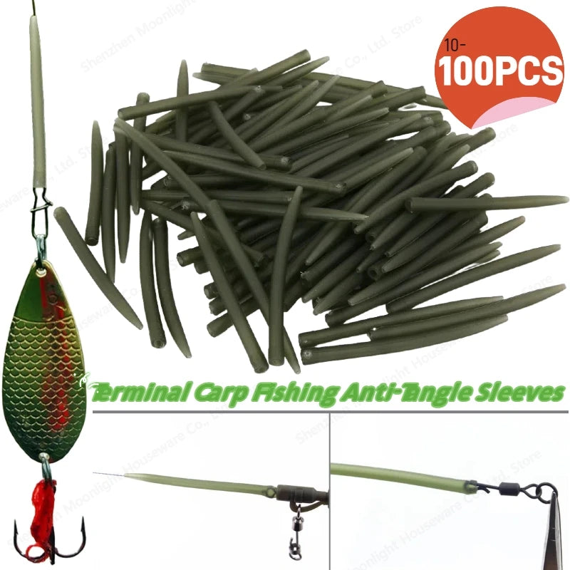 Anti-Tangle Sleeves & Line Aligners - Carp Rig Kit