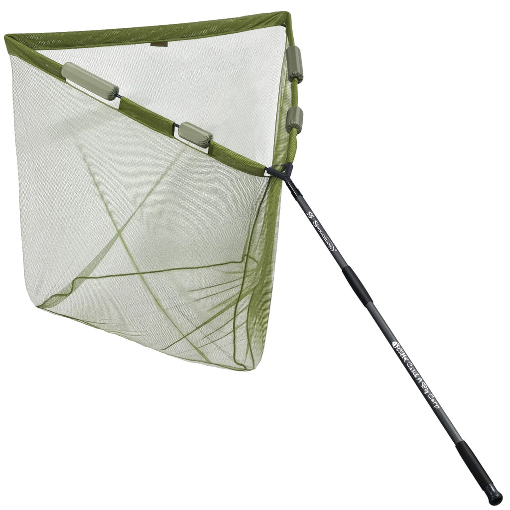 Sougayilang Carp Fishing Tool Net Fishing tackle 212/300cm Portable Retractable Folding Fishing Net for Carp Trout Fishing