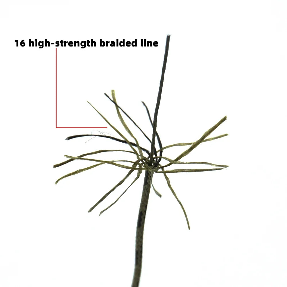 3x Carp Fishing Lead Core with Helicopter Rigs Braided Fishing Line for Carp Rig Lead Clips