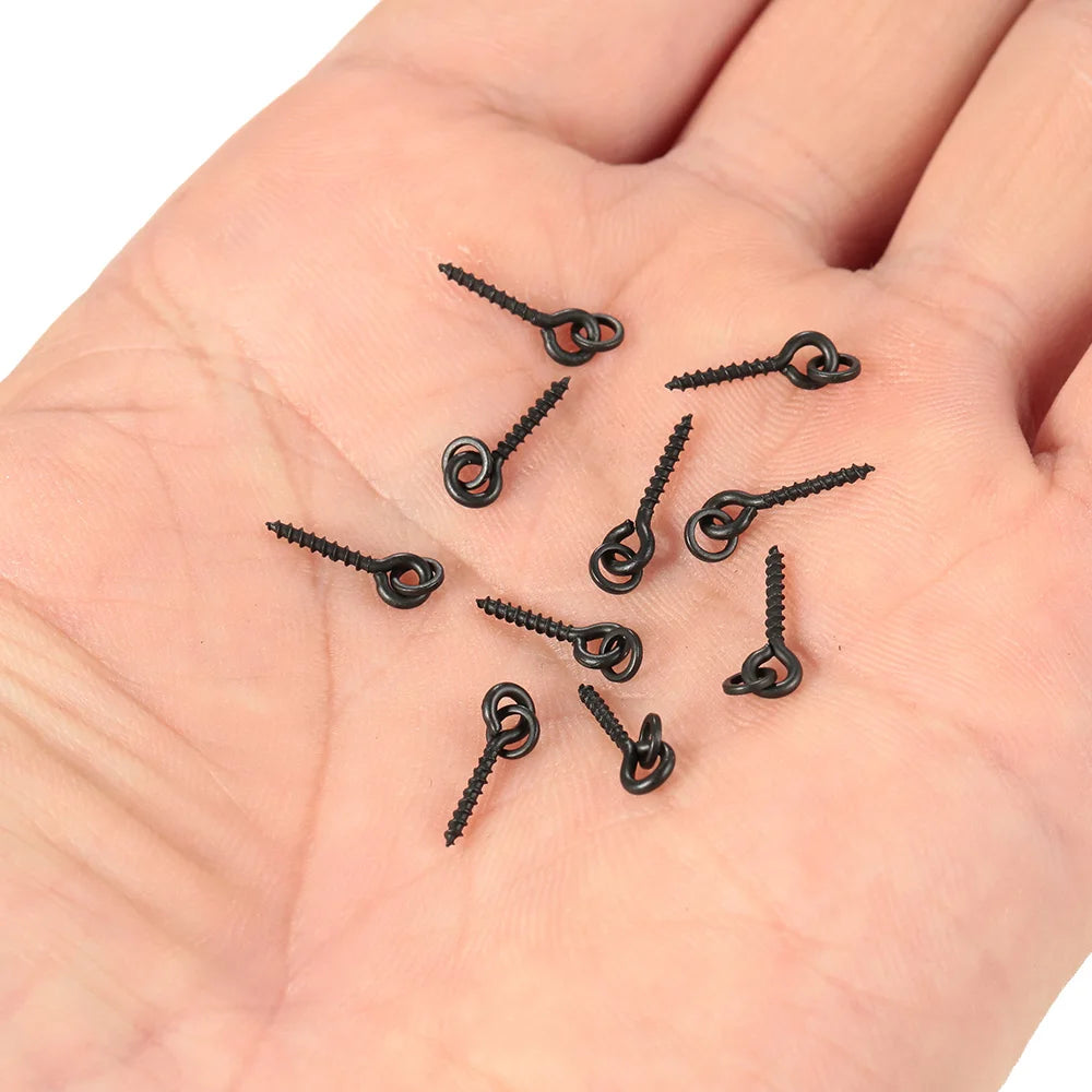 Threaded Boilie Bait Screws for Carp Hair Rigs Hooks Carp Fishing Terminal Tackle repairing screw