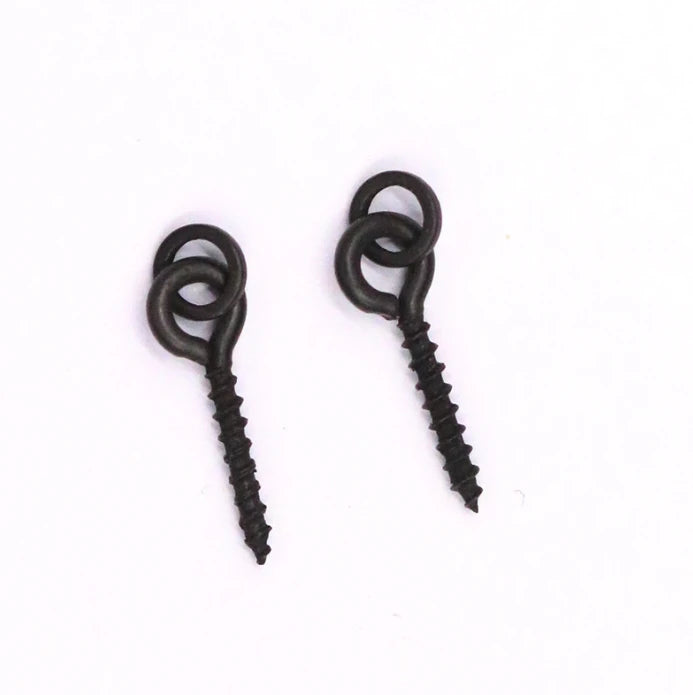 Carp Fishing Boilie Screws - 50pcs with Solid Rings