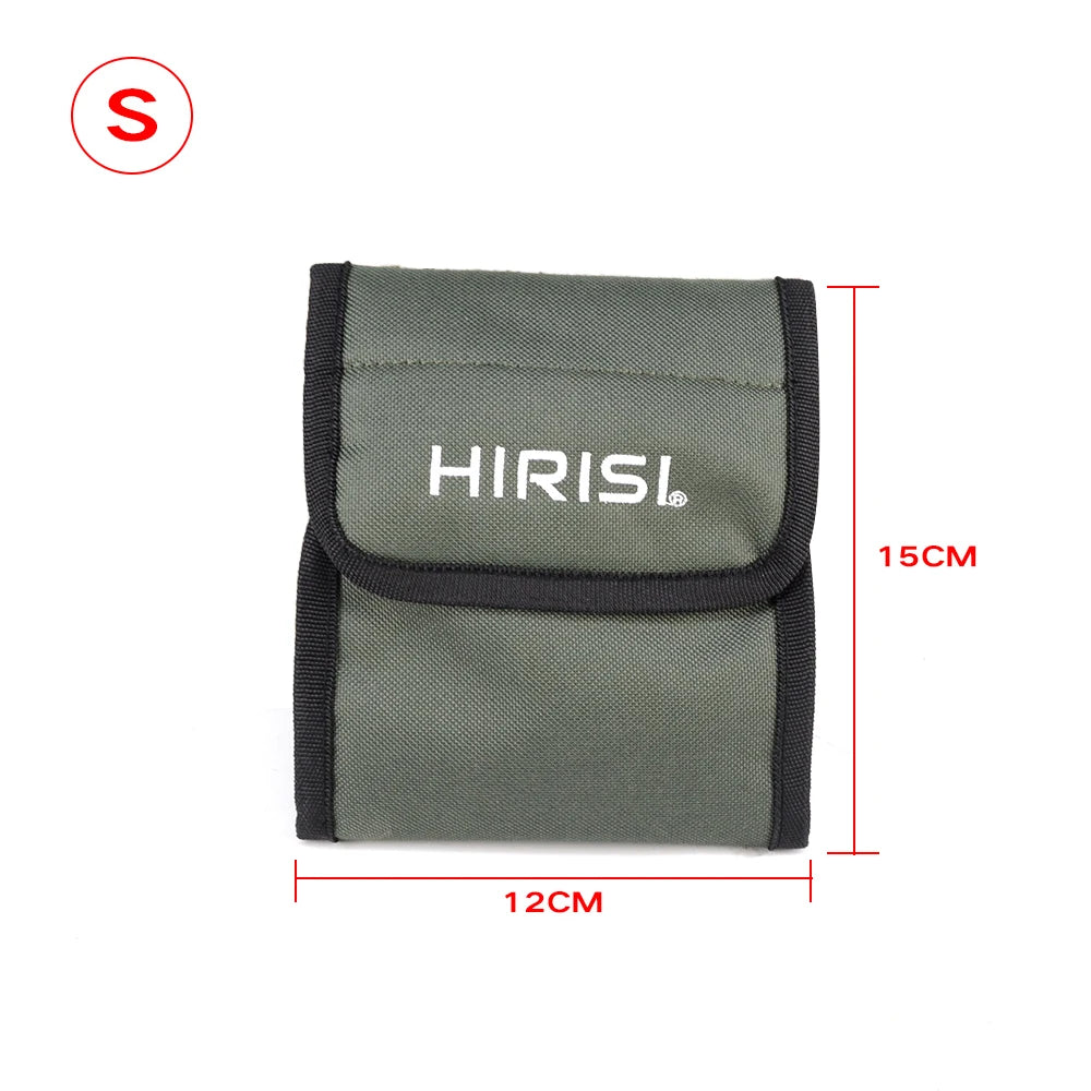 Hirisi Fishing Rig Bag Tackle Accessory Storage Bag for Carp Fishing Tackle Rigs Wallet Hair Rigs Transparent Carry Bag