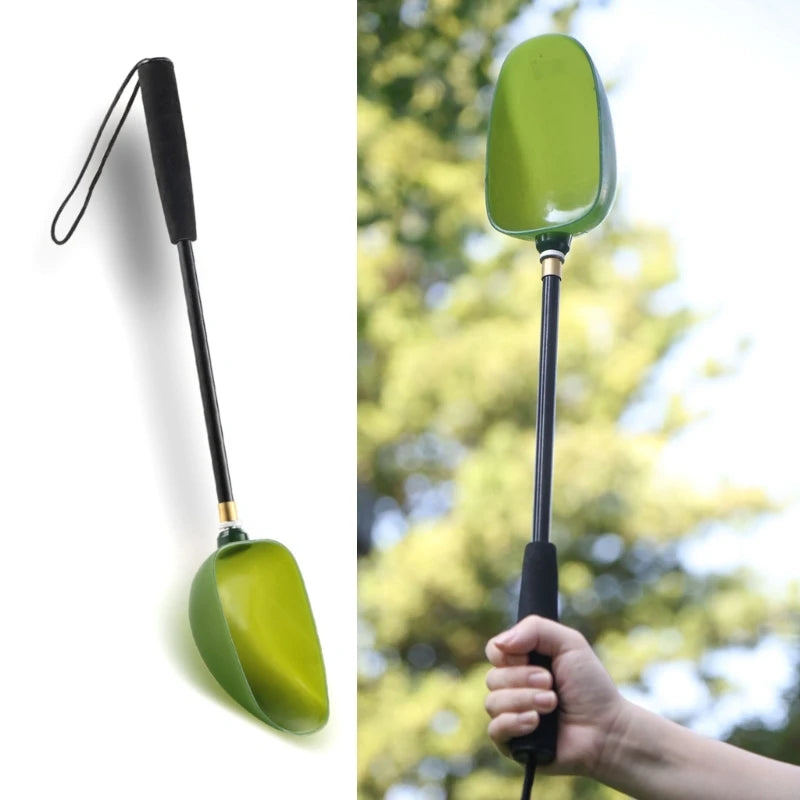 Carp Fishing Baiting Throwing Spoon Detachable Casting Baits Shovel for Feeding Particles Boilies Fishing Tackle Tool