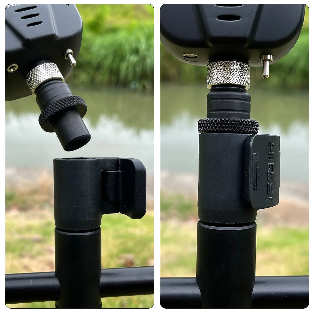 Hirisi Aluminium Carp Fishing Quick Change Connector For Carp Fishing Alarms Rod Pod Bank Sticks AQ211